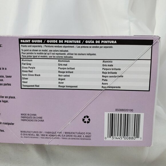 Monogram Purple 1955 Ford F-100 Pickup Street Rod 1/24 MODEL CAR Kit NIOB - Picture 5 of 8